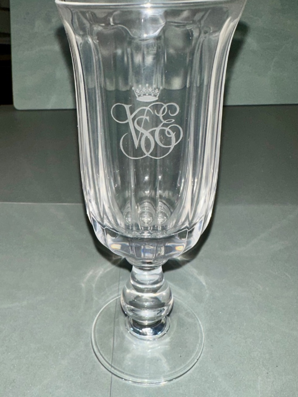 Set of 4 Vintage Venice-Simplon Orient Express Champagne Glasses